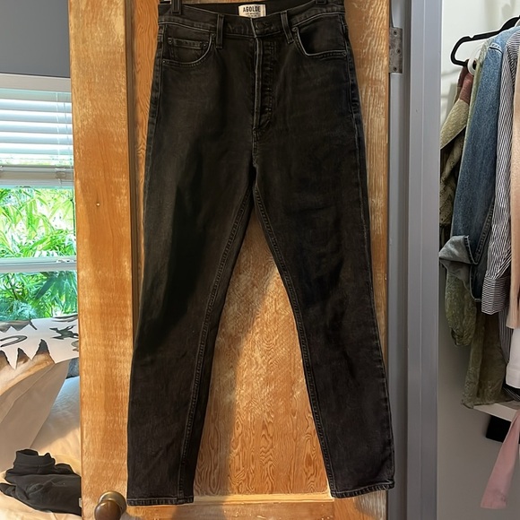 AGOLDE - Nico High Rise Slim Fit Jeans in Virtue - 27 - Picture 5 of 9